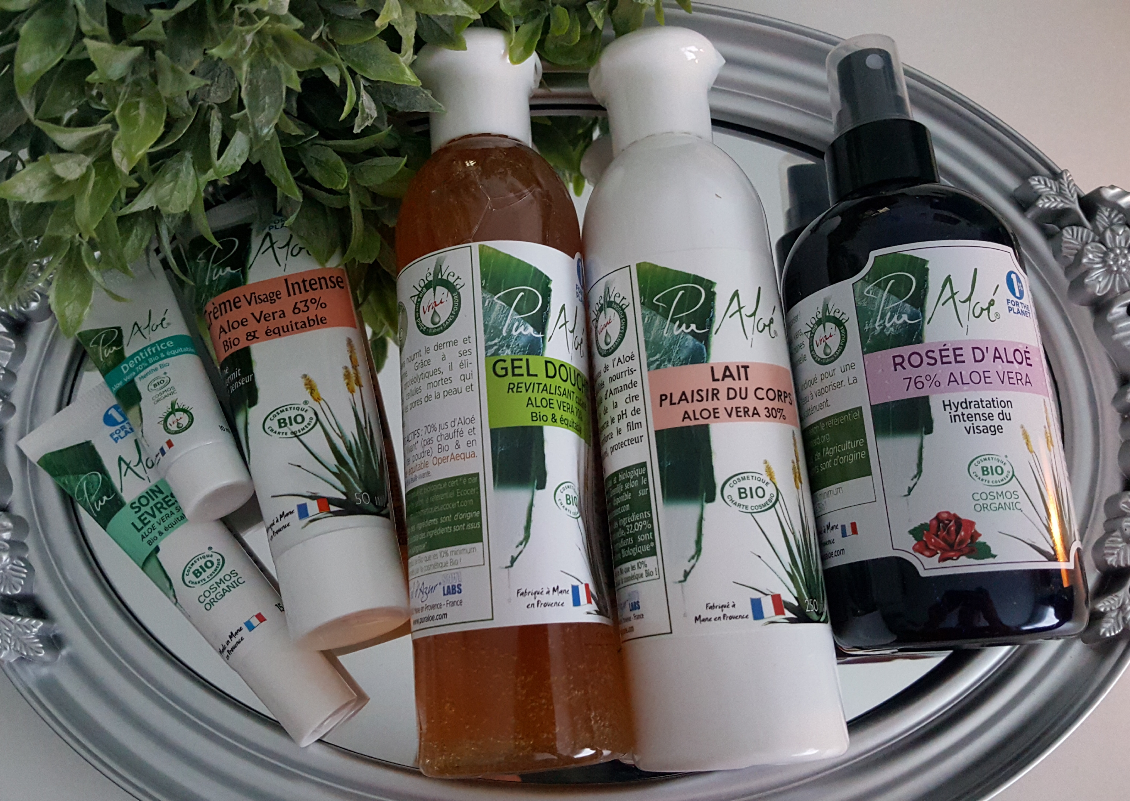 Cosmétiques aloé vera