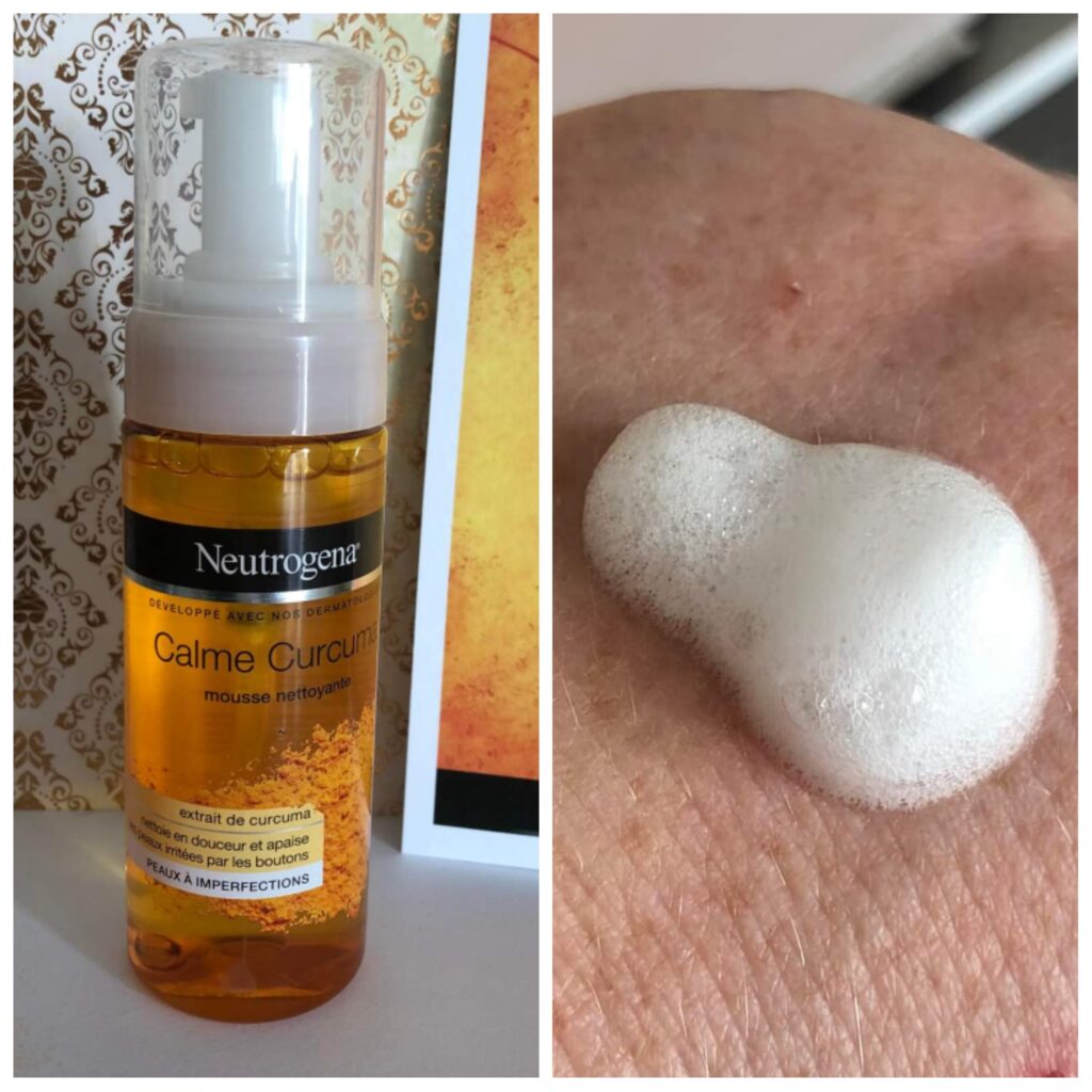 Composition NEUTROGENA Calme curcuma - Mousse nettoyante - UFC-Que Choisir